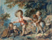 Dzieci bawiących się z dwoma psami - Jean-Honoré Fragonard — widok dzieła