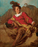 Jean-Claude Richard Abbé de Saint-Non nagi w stylu hiszpańskim - Jean-Honoré Fragonard — widok dzieła