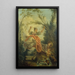 La Bascule - Jean-Honoré Fragonard — oprawiony obraz na ścianie