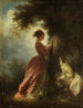 Le Chiffre d'amour The Souvenir - Jean-Honoré Fragonard — widok dzieła