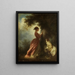 Le Chiffre d'amour The Souvenir - Jean-Honoré Fragonard — oprawiony obraz na ścianie
