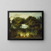 Mały park - Jean-Honoré Fragonard — oprawiony obraz na ścianie