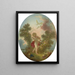 J'adore The Sentinel - Jean-Honoré Fragonard — oprawiony obraz na ścianie