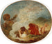 Perrette i dzbanek mleka - Jean-Honoré Fragonard — widok dzieła