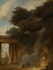 La Cascade - Jean-Honoré Fragonard — widok dzieła