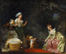 Les Premiers Pas - Jean-Honoré Fragonard — widok dzieła