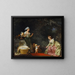 Les Premiers Pas - Jean-Honoré Fragonard — oprawiony obraz na ścianie