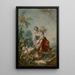 Radości macierzyństwa - Jean-Honoré Fragonard — oprawiony obraz na ścianie