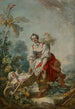Radości macierzyństwa - Jean-Honoré Fragonard — widok dzieła