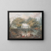 Le Petit Parc - Jean-Honoré Fragonard — oprawiony obraz na ścianie