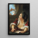 La Lettre d'amour - Jean-Honoré Fragonard — oprawiony obraz na ścianie