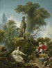 Le Progrès de l'Amour La Rencontre - Jean-Honoré Fragonard — widok dzieła