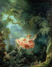 La Balançoire - Jean-Honoré Fragonard — widok dzieła