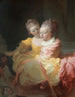 Les Deux Sœurs - Jean-Honoré Fragonard — widok dzieła