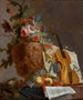 Martwa natura z kwiatami i skrzypcami - Jean-Jacques Bachelier — widok dzieła