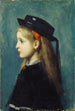 Młoda dziewczyna z Alzacji - Jean-Jacques Henner — widok dzieła
