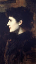 Eugénie-Marie Gadiffet-Caillard zwanej Germaine Dawis - Jean-Jacques Henner — widok dzieła