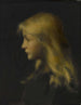 blondynki dziewczynki - Jean-Jacques Henner — widok dzieła