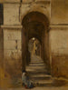 Ruelle à Rome - Jean - Jacques Henner — widok dzieła