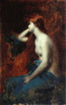 Rêverie - Jean-Jacques Henner — widok dzieła