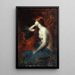 Rêverie - Jean-Jacques Henner — oprawiony obraz na ścianie