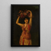 Kobieta z koszem - Jean-Joseph Benjamin-Constant — oprawiony obraz na ścianie