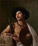 Un guerrier Bichari - Jean-Léon Gérôme — widok dzieła