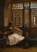 Arnaut au Repos - Jean-Léon Gérôme — oprawiony obraz na ścianie