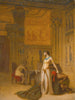 Kleopatra i Cezar - Jean-Léon Gérôme — widok dzieła