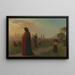 Dante - Jean-Léon Gérôme — oprawiony obraz na ścianie