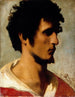 Głowa wieśniaka z rzymskiej wsi - Jean-Léon Gérôme — widok dzieła