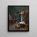 Pygmalion i Galatea (szkic olejny) - Jean - Léon Gérôme — oprawiony obraz na ścianie