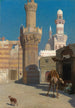 Gorący dzień w Kairze - Jean-Léon Gérôme — widok dzieła