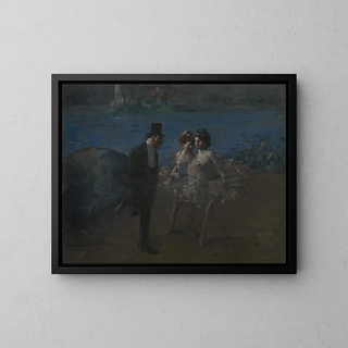 Tancerze - Jean-Louis Forain — oprawiony obraz na ścianie
