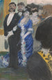 La Sortie du Théâtre - Jean-Louis Forain — widok dzieła