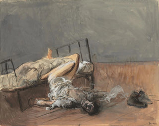 Le Suicide - Jean-Louis Forain — widok dzieła