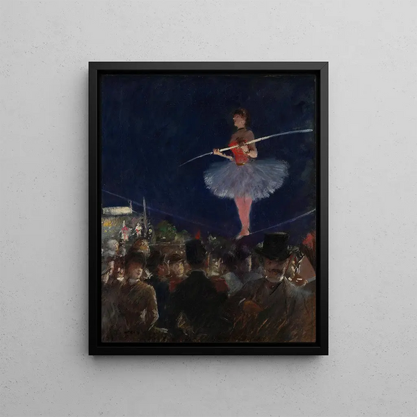 Funambule - Jean-Louis Forain — oprawiony obraz na ścianie