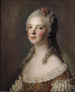 Portret Marie-Adélaïde z Francji, córki Ludwika XV, zwany Madame Adélaïde - Jean-Marc Nattier — widok dzieła