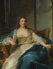 Portret Charlotte de Hesse-Rheinfels 1714-1741 Księżna de Condé - Jean-Marc Nattier — widok dzieła