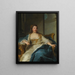 Portret Charlotte de Hesse-Rheinfels 1714-1741 Księżna de Condé - Jean-Marc Nattier — oprawiony obraz na ścianie