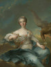 La duchesse de Chartres dans le rôle d'Hébé - Jean-Marc Nattier — widok dzieła