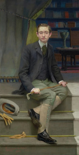 JeanPierreCharles de Chabannes La Palice - Portrait of a Young Edwardian Man.webp
