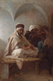 Muzyk - Jean-Raymond-Hippolyte Lazerges — widok dzieła