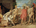 Achille przyjmujący w swoim namiocie wysłanników Agamemona - Jean-Auguste-Dominique Ingres — widok dzieła