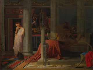Antiochus i Stratonice - Jean-Auguste-Dominique Ingres — widok dzieła