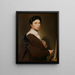 Autoportret w wieku dwudziestu czterech lat - Jean-Auguste-Dominique Ingres — oprawiony obraz na ścianie