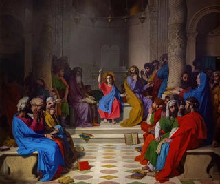 Jezus wśród uczonych - Jean-Auguste-Dominique Ingres — widok dzieła