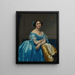 Joséphine-Éléonore-Marie-Pauline de Galard de Brassac de Béarn Księżna de Broglie - Jean-Auguste-Dominique Ingres — oprawiony obraz na ścianie