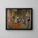 Le maréchal de Berwick receiving the Golden Fleece - Jean-Auguste-Dominique Ingres — oprawiony obraz na ścianie