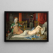 L'Odalisque à l'esclave - Jean-Auguste-Dominique Ingres — oprawiony obraz na ścianie